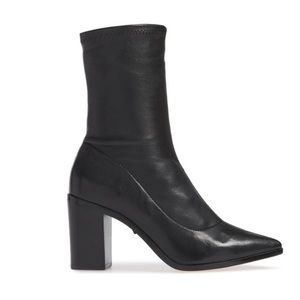 Schutz Amelie Amellie Stretch Leather Ankle Boots